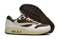 nike air max 1 homme soldes beige coffe